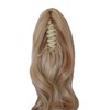 CiCiCa Long Ponytail Extension with Jaw/Claw Clip and Drawstring, 20