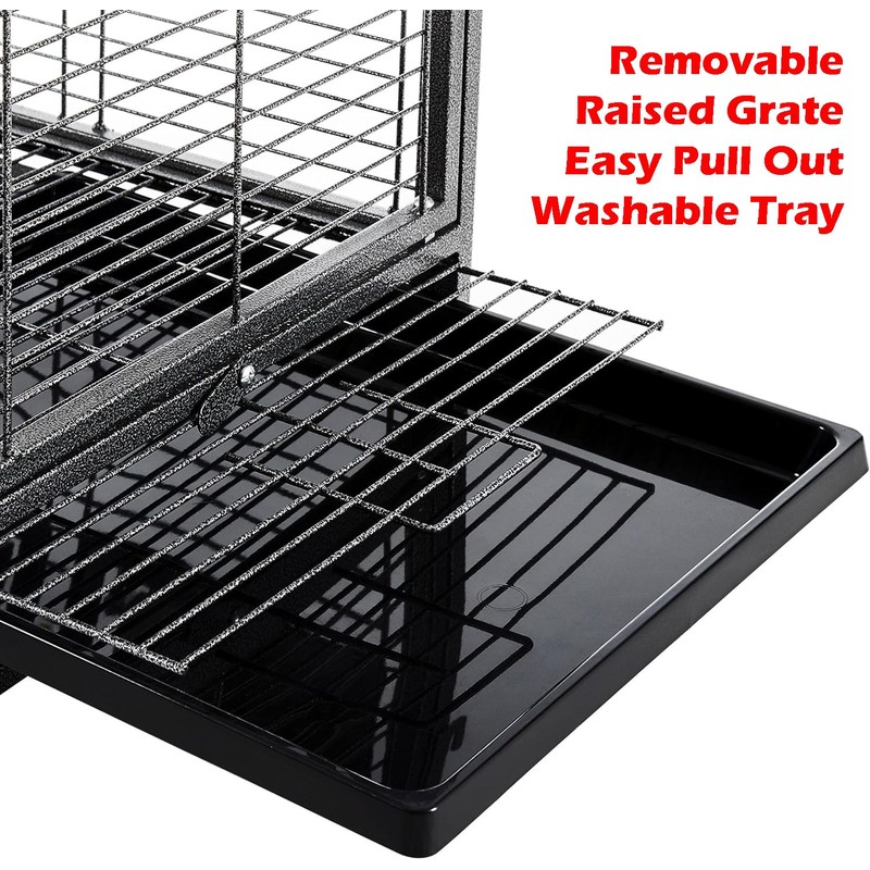 Portable Durable Heavy Duty Travel Veterinary Bird Parrot Carrier Cage