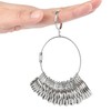 NuLink Ring Sizer Measuring Tool Stainless Steel Finger Rings Gauge