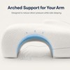 Couple Memory Foam Pillow with Arm Channel Side Sleeper Neck