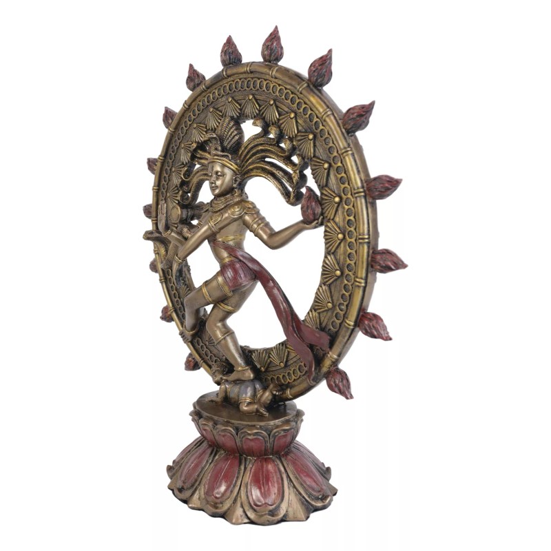 Large Hindu Deity Shiva Nataraja Statue 15.75" Height Figurine
