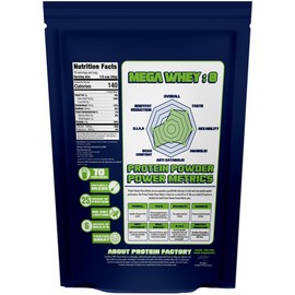 Whey Protein Powder Plain – 25g Protein, 6g BCAAs, Sugar Free, No Artificial Ingredients, Fast Mixing, 5 lbs, 70 Servings