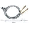 TradeProvider® Flexi Pipes for Taps (2pcs/pack)Kitchen Tap Connector 10M x1/2