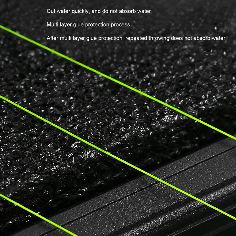 Fishing Line 8 Strands Woven Soft Abrasion Resistant Thin Diameter