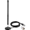 Long Range 27MHz Soft Whip Magnetic Base CB Radio Antenna