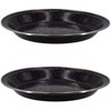 Quickdraw 2 x Enamel Camping Plates – Durable 24cm Lightweight