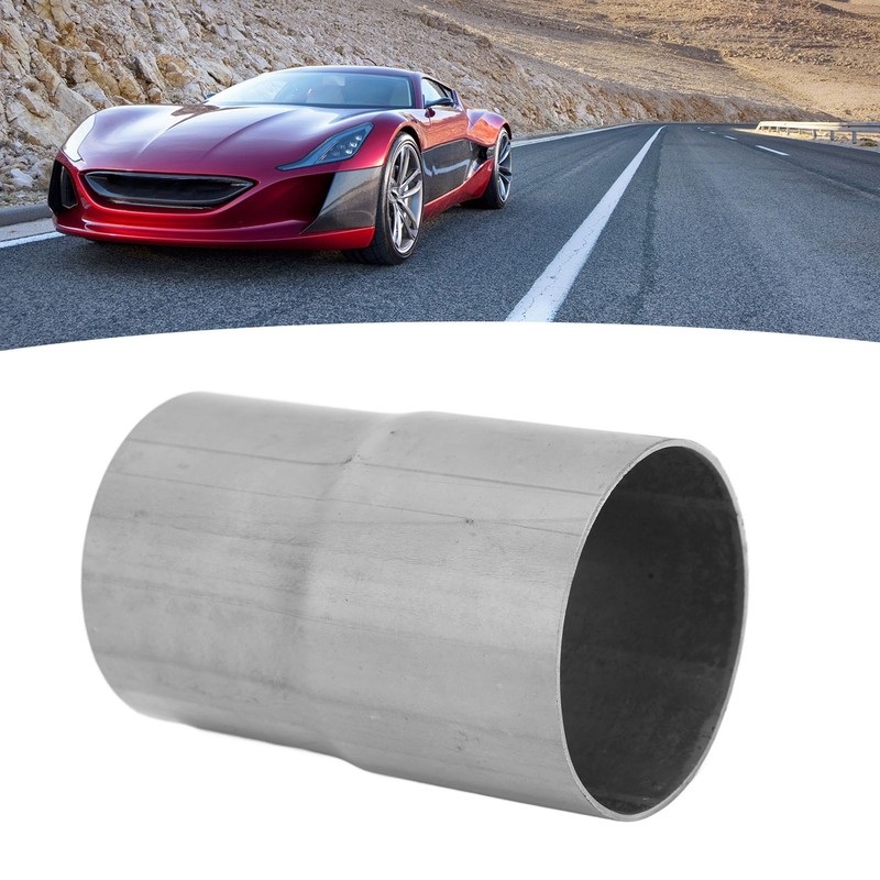 Exhaust Reducer Connecting Pipe 63mm‑60mm Stainless Steel Muffler Connector Pipes
