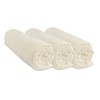 Easy Dort, 3 x Fitted Sheets Cotton Jersey 60 x