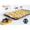 Chabrias Set of 4 Large Oven Baking Trays, 35 x