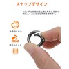 Marcea Round Carabiner Key Ring, Set of 5, Lightweight, Storage,
