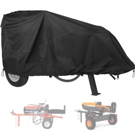 YHINGG Log Splitter Cover Waterproof 600D Oxford Cloth 83" x 45" x 39" Suitable for 15-45 ton Gas or Electric Log splitters Weather-Resistant Wood Splitter Cover