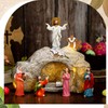 Wesiti 6 Pcs Easter Resurrection Scene Set He is Risen