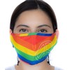 Headmost Comfymask 3 Layer Large Fabric Facemask: Water Repellent, Washable,