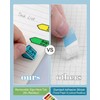 1000 Pcs Sign Here Sticky Tabs, Notary Signature & Date
