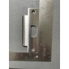 4-7/8" Door Strike Plate, Stainless Steel (2-3/8 Center), Steel Door