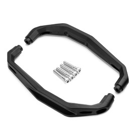 Motorcycle Rear Passenger Grab Handles for TENERE 700 Tenere700 XT700Z XT 700Z 2019-2023, Plastic, Black