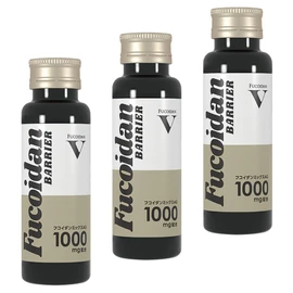 Ventuno Fukuidan Barrier Drink, 1.7 fl oz (50 ml), Set of 3, High Purity Fukuidan