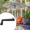 Fenteer Patio Umbrella Crank Handle Handle Arm Assembly, Detachable Handle,