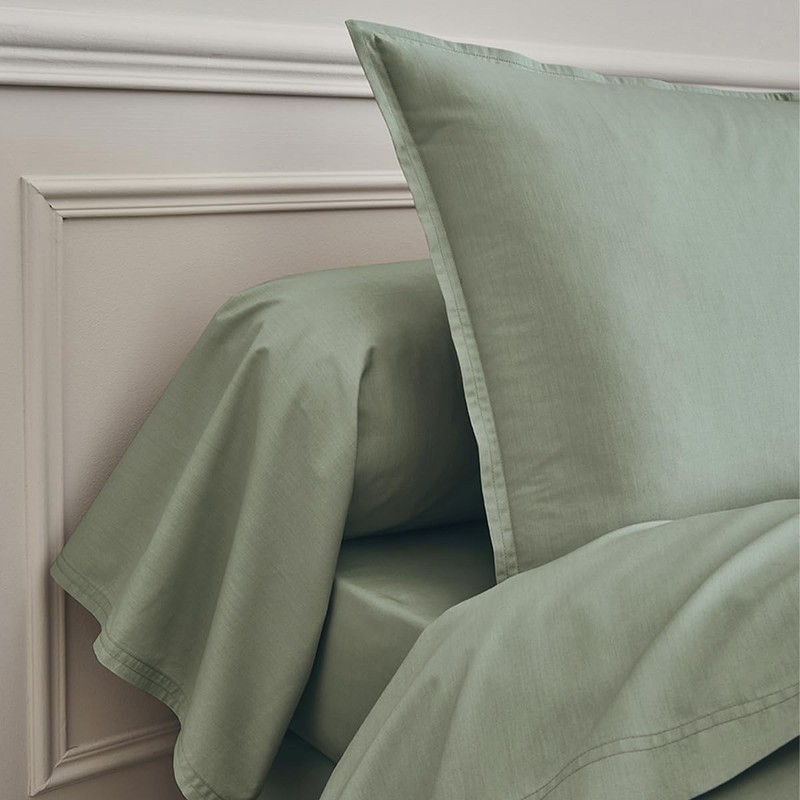 Premiere Sage Fitted Sheet 80 x 200 cm Essix