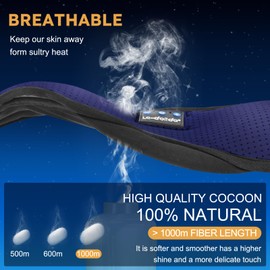 LC-dolida Bluetooth Sleep Headphones Eye Mask for Sleeping, 100% Blackout Eye Mask with Bluetooth Headphones, 15 Hours Playback, Sleeping Aids with Travel Bag & 2 Sleep Earplugs for Sleeping