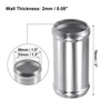 X AUTOHAUX OD 1.5" 38mm Length 3" 76mm Aluminum Alloy
