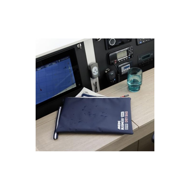Marine Business Waterproof Document Bag, IPX6 Dry Bag, Blue, blue