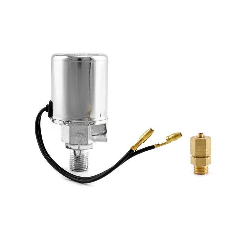 QWORK Air Horn Solenoid Valve, 1/4" NPT 12V Electric Air