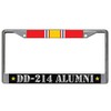 VetFriends.com US Veteran License Plate Frame with DD-214 Alumni and