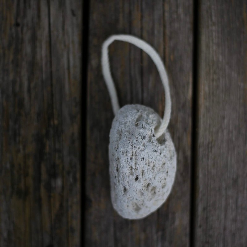Croll & Denecke Genuine volcanic pumice stone with cord
