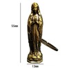 [Kaimed] Virgin Mary Jesus Christ Key Chain Key Ring Brass