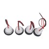 Pactrade Marine 4 Pieces Boat LED Livewell Round Button Blue