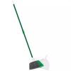 Libman 2 Piece Steel Handle Angle Broom and Dustpan Green