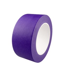 Baijixin 2 Inch Purple Wide Masking Tape, Purple Painters Tape for Home, Office, School Stationery, DIY Art, Crafts, Labeling (2 Inch X 55 Yard)