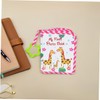 ORFOFE 2pcs Photo Album Soft Cloth Keepsake with for Newborns