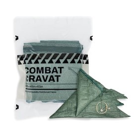 RHINO RESCUE Cravat Triangular Bandage, First Aid Splint Bandaging with Safety Pins for Sprain, Broken Bones Support 1 Count