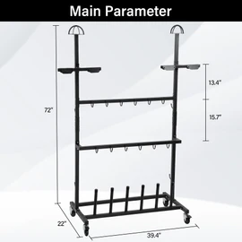 Neoaider Hockey Gear Drying Rack, Large Capacity