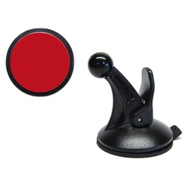 Ramtech GPS Car Suction Cup Mount and 65mm Diameter Dashboard Adhesive Disk Pad Replacement Mounting Kit, Compatible with Garmin Drive 60 60LMT 61 LM 61 LM 61 LMT-S, SCDSK