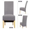 Oversize Dining Room Chair Covers Set of 2, XL Slipcover