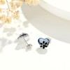 Pet Paw Earrings 925 Sterling Silver Dog Cat Paw Print