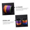 Kisangel 1roll Strands Pe Braided Fishing Line Heavy-Duty Braided Tackle