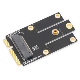 M.2 NGFF to PCI-E Adapter Card, NGFF/Key A M.2 to PCI-E Adapter, Suitable for All M2 Key A Wireless Network Cards, Supports Win2000/XP/7/8/10/Vista32/64, Linux etc