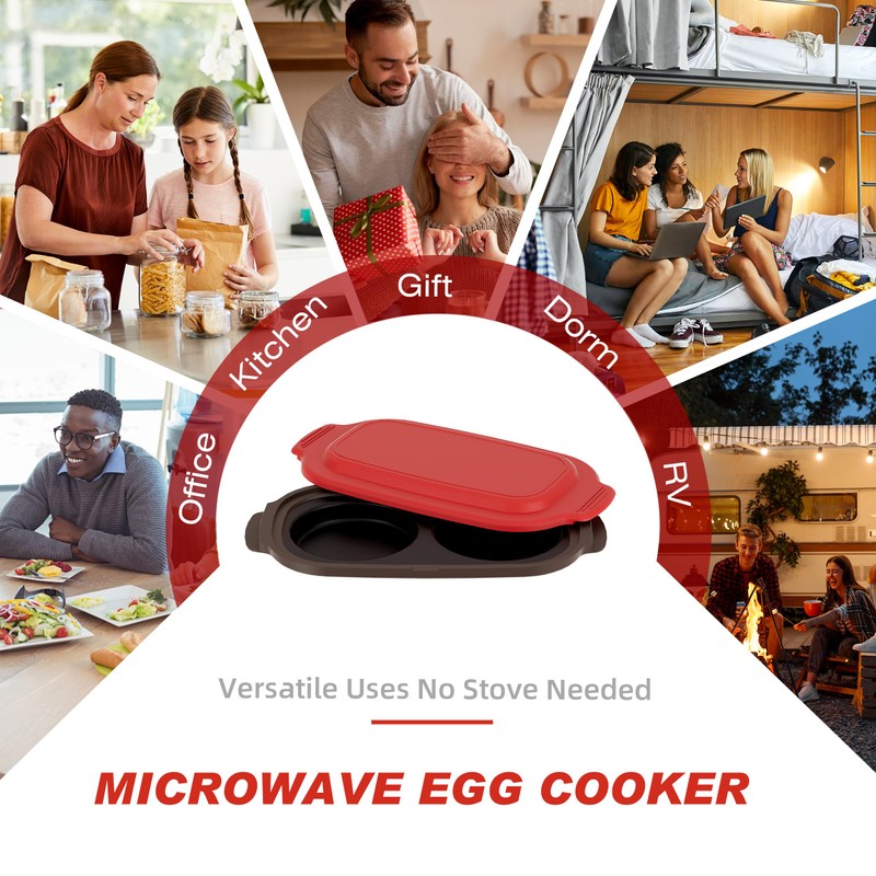 Microwave Egg Cooker, Microwave Egg Poacher | Cooker & Fryer