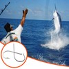 Tuna Big Game Fishing Hooks - 7731 Stainless Steel Large