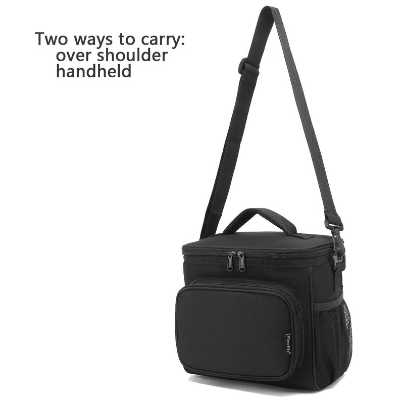 FlowFly Insulated Lunch Bag Adult Lunch Box Large Cooler Tote