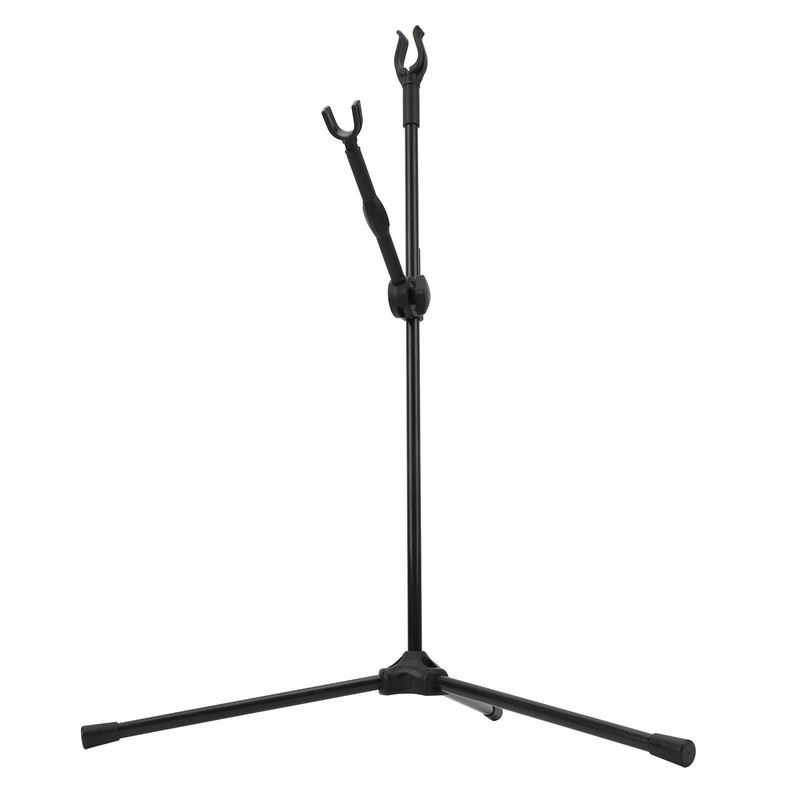 Archery Bow Stand Rack Height Adjustable Flexible Detachable Fiber Glass