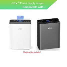 24V Replacement Power Adapter Compatible with Afloia Europa Air Purifier Filter Cleaner Odor Eliminator Model:KA3601A-2401500US KA3601A2401500US DC24V Power Supply Charger Cord Cable