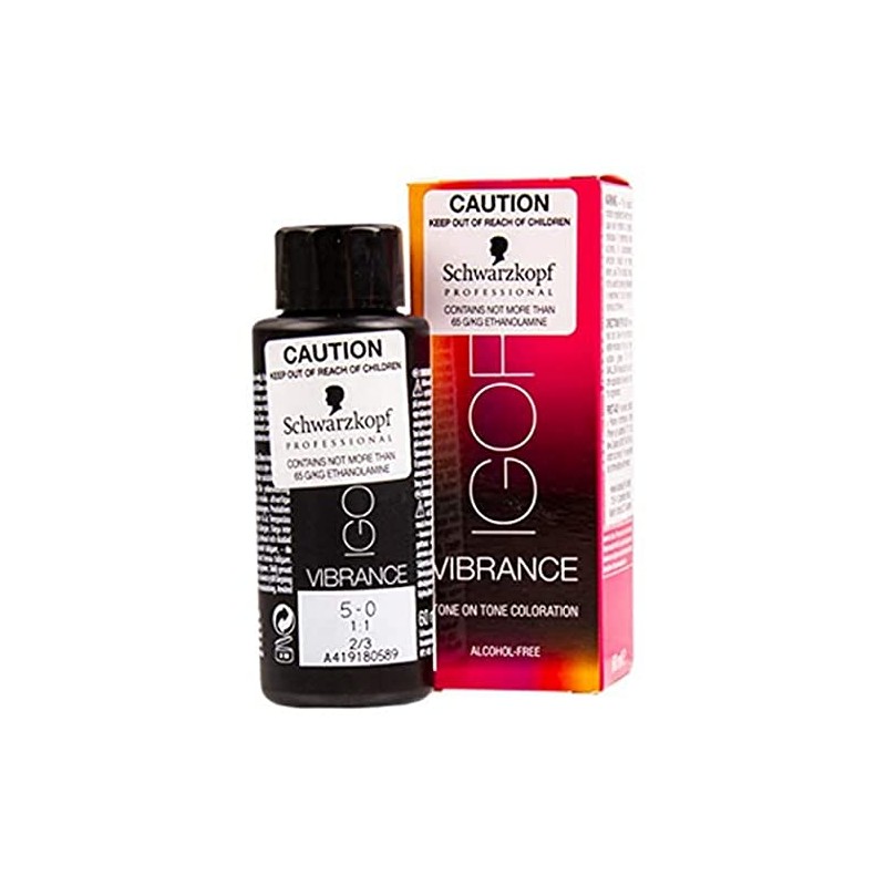 Schwarzkopf Igora Vibrance Tone On Tone Coloration 60ml 6-0