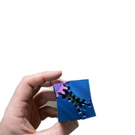 Gear Cube Desk Accessory for Office Supplies and Decorations home decor - Color: Red/Blue/Yellow