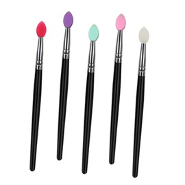 BIUDECO One Makeup Brush Kit 5pcs Eye Face Brush Blush Foundation for Women Contouring
