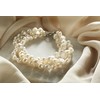 Anthony Vincent Pulsera 3 Hilos Perlas Naturales. 19 cm Color